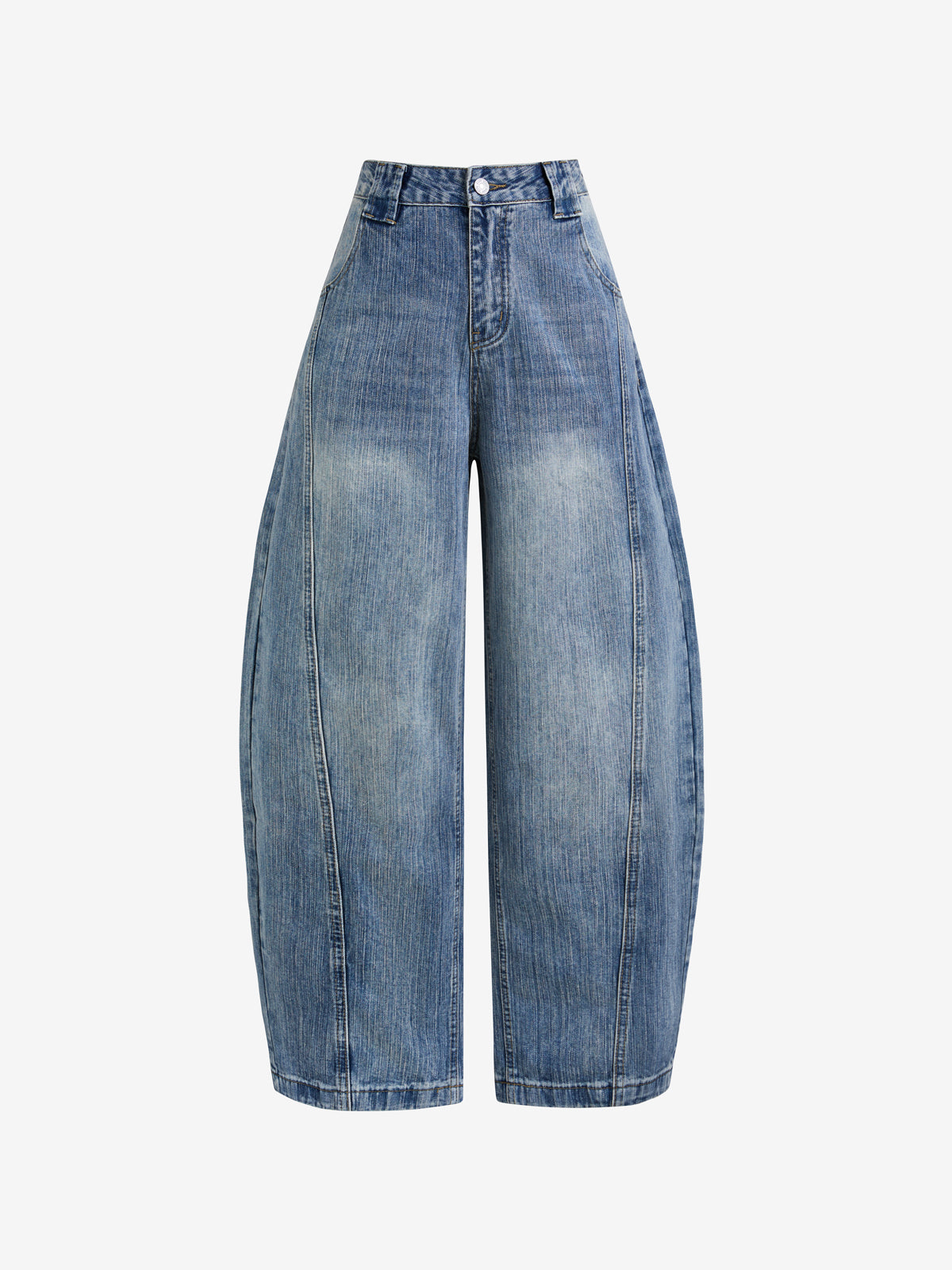 Versatile Wide-Legged Boyfriend Jeans