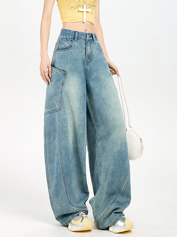Vintage Silhouette Cargo Jeans