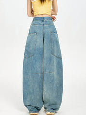 Vintage Silhouette Cargo Jeans