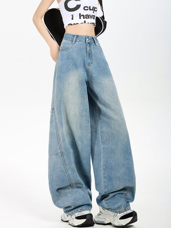 Loose Silhouette Boyfriend Jeans