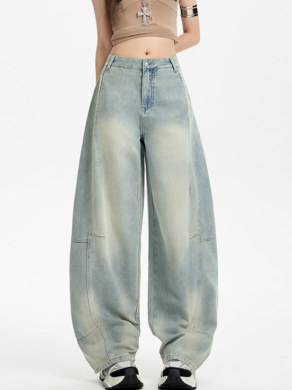 Loose Silhouette Boyfriend Jeans