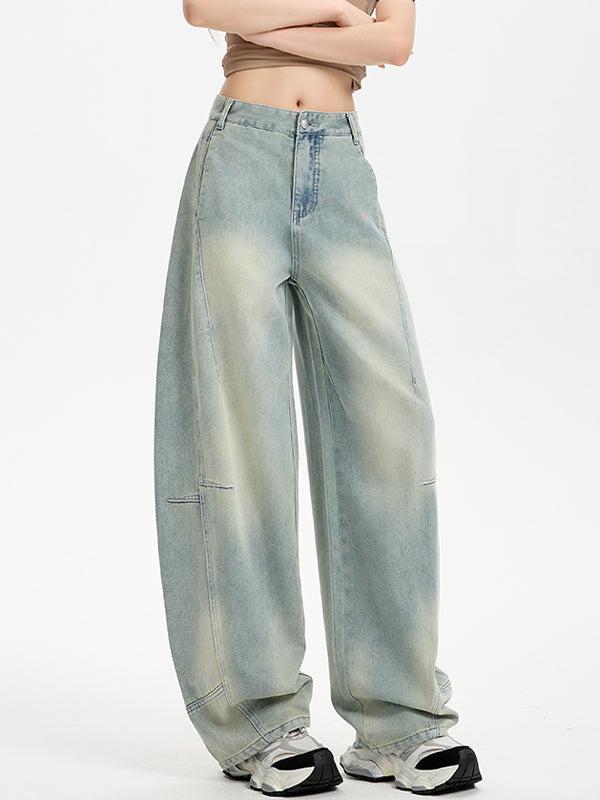 Loose Silhouette Boyfriend Jeans
