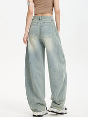 Loose Silhouette Boyfriend Jeans