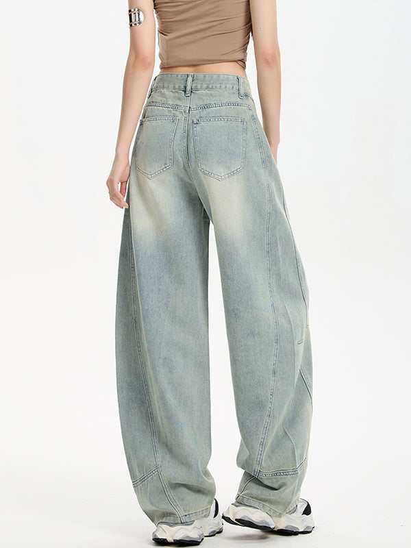 Loose Silhouette Boyfriend Jeans
