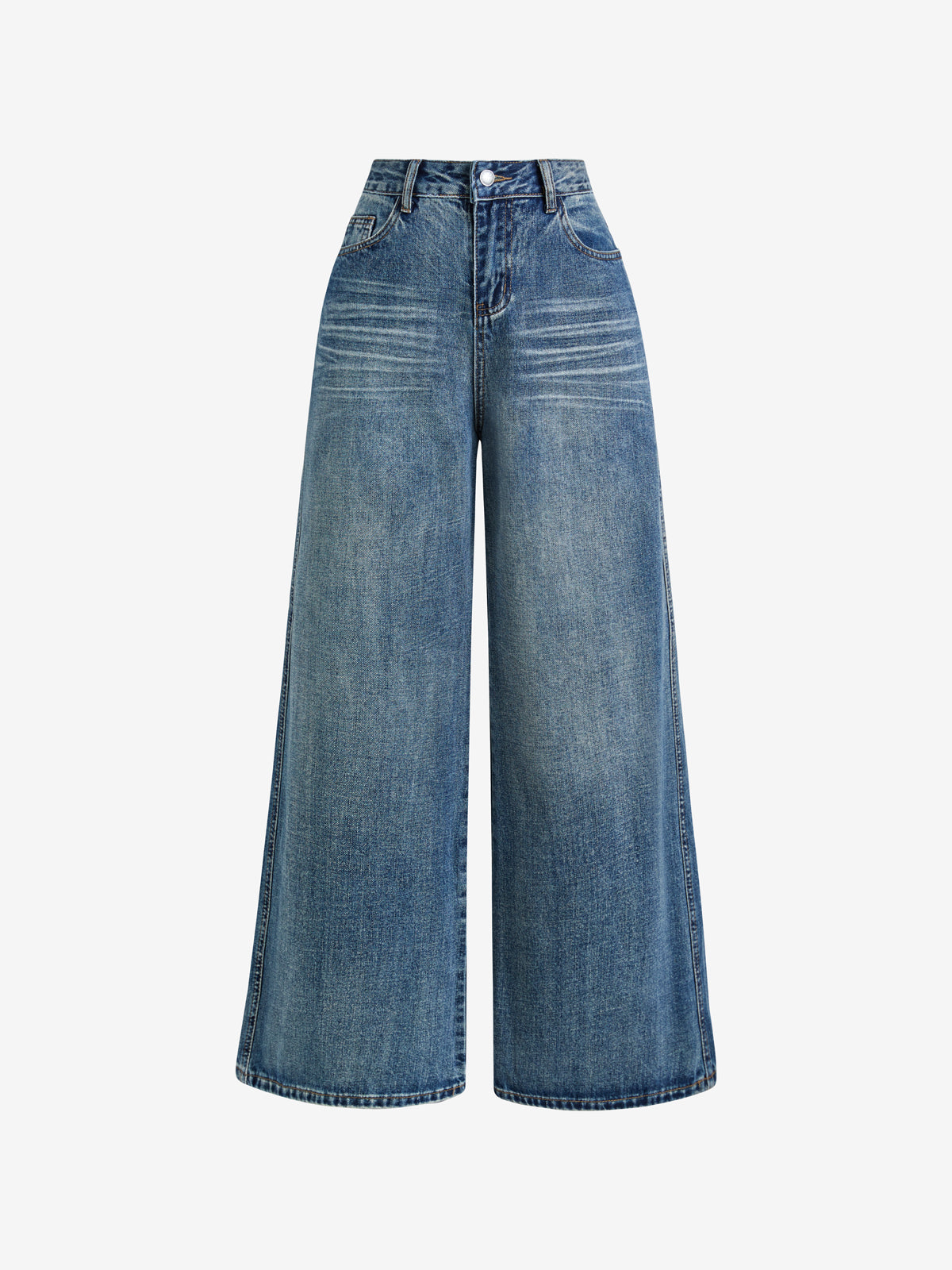 Loose-Fitting Boyfriend Jeans