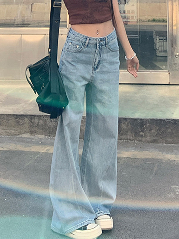 Side Seam Design Boyfriend Jeans