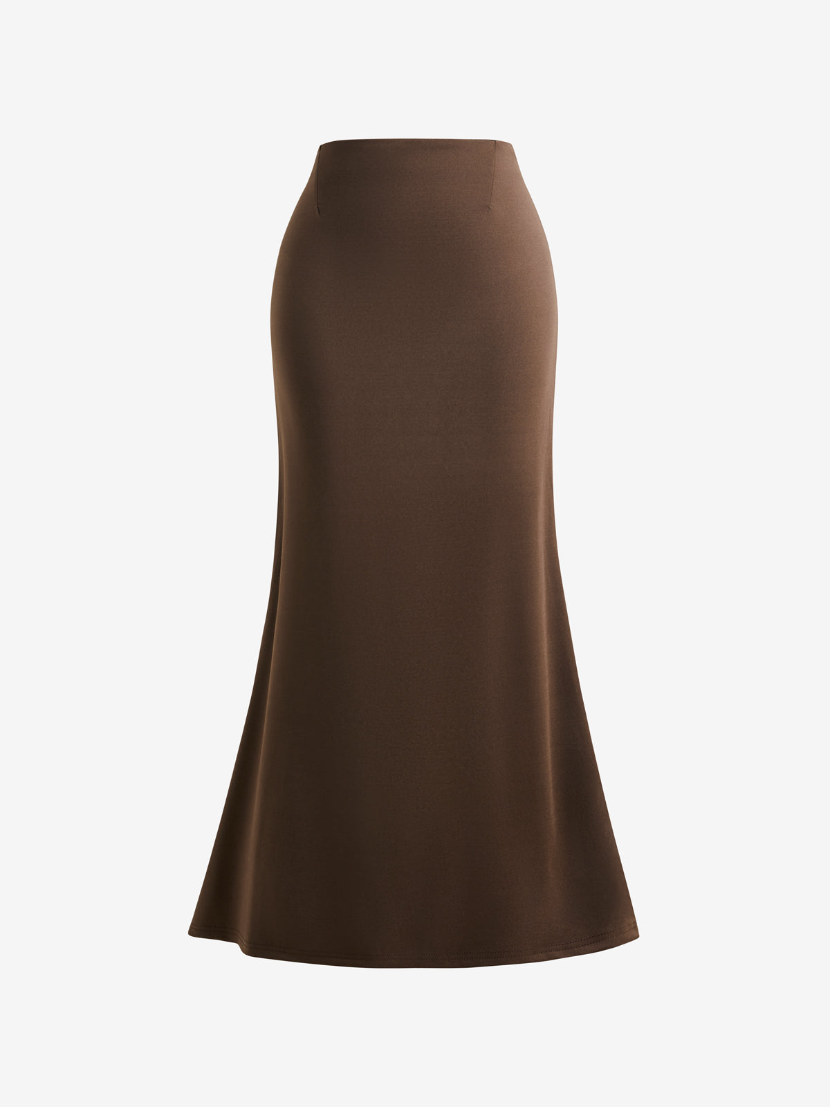 Vintage Style Split Maxi Skirt
