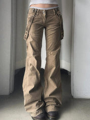 Khaki Workwear Boyfriend Jeans