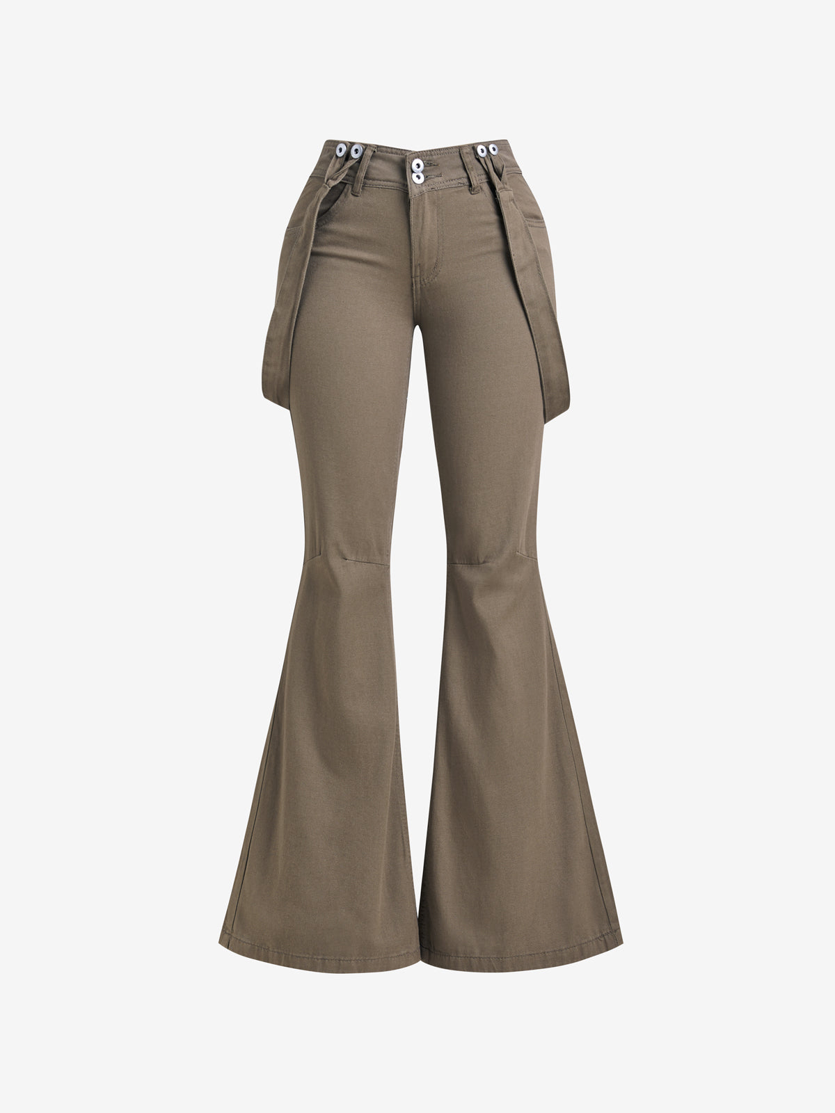 Khaki Workwear Boyfriend Jeans