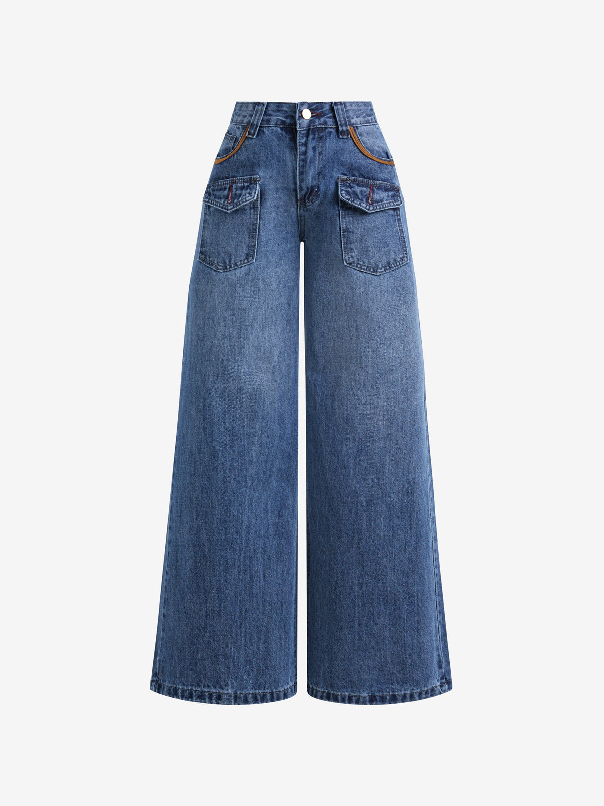 Retro Spice Girl Style Boyfriend Jeans