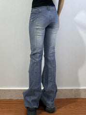 Temperament Commuter V Crossover Flare Jeans
