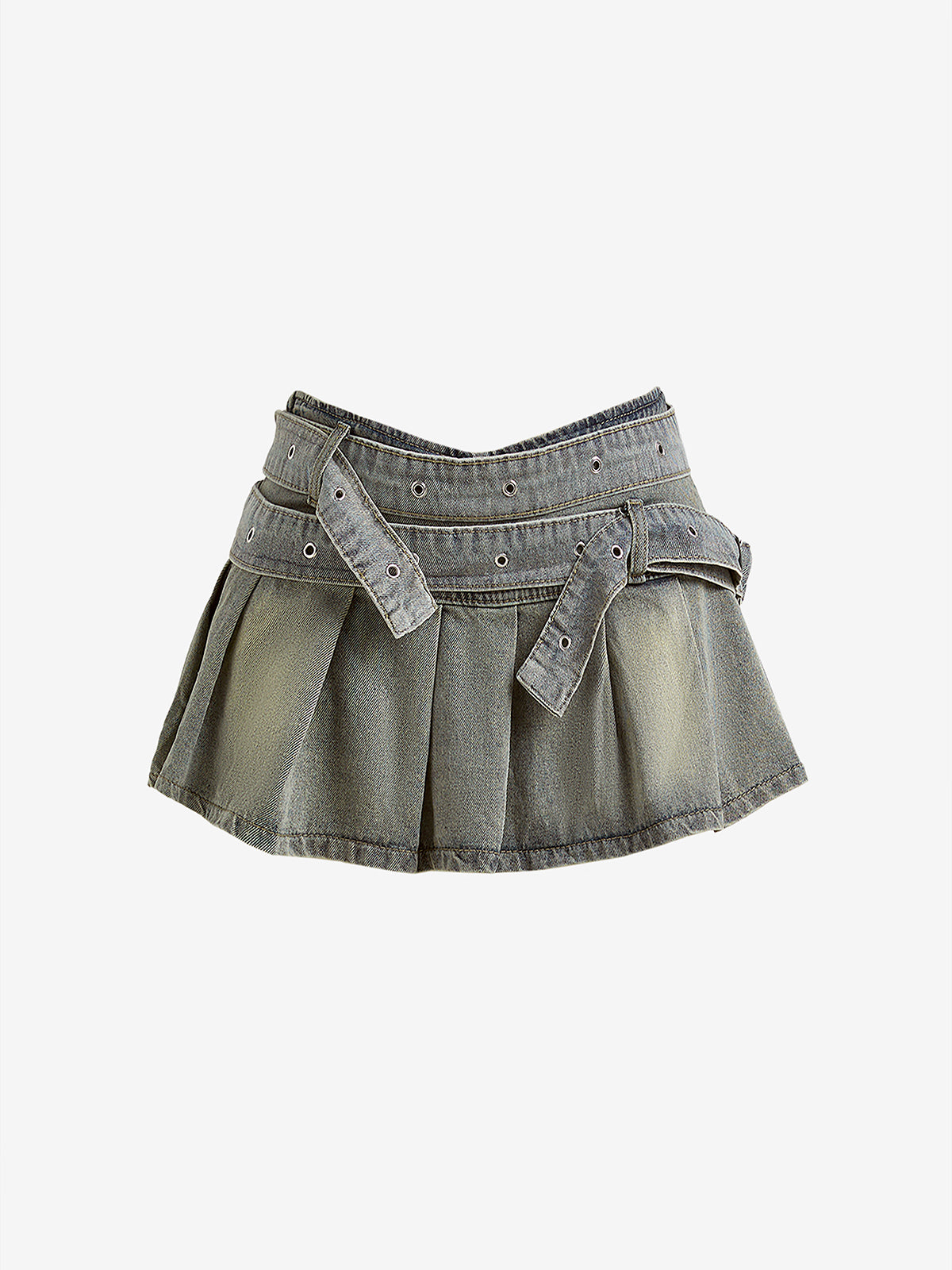 Retro Street Mini Skirt
