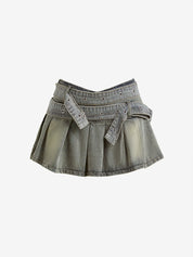 Retro Street Mini Skirt