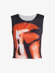 Round Neck Sleeveless Tank Top