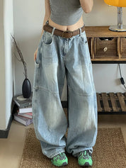 Vintage High Street Prints Boyfriend Jeans