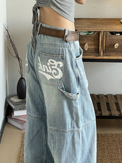 Vintage High Street Prints Boyfriend Jeans