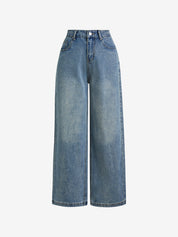 American Vintage Washed Boyfriend Jeans