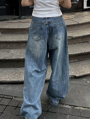 American Vintage Washed Boyfriend Jeans