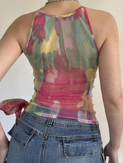 Colourful Abstract Prints Cami Top