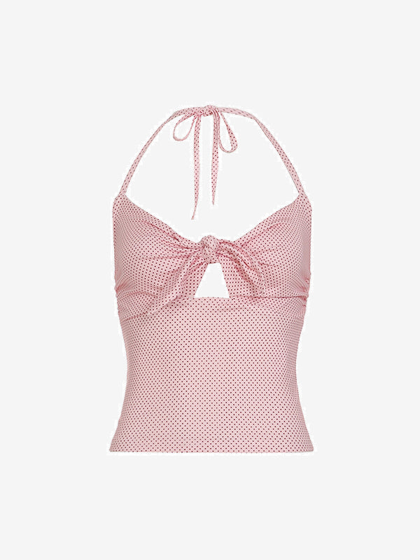 False Point Contention Halter Vest