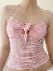 False Point Contention Halter Vest