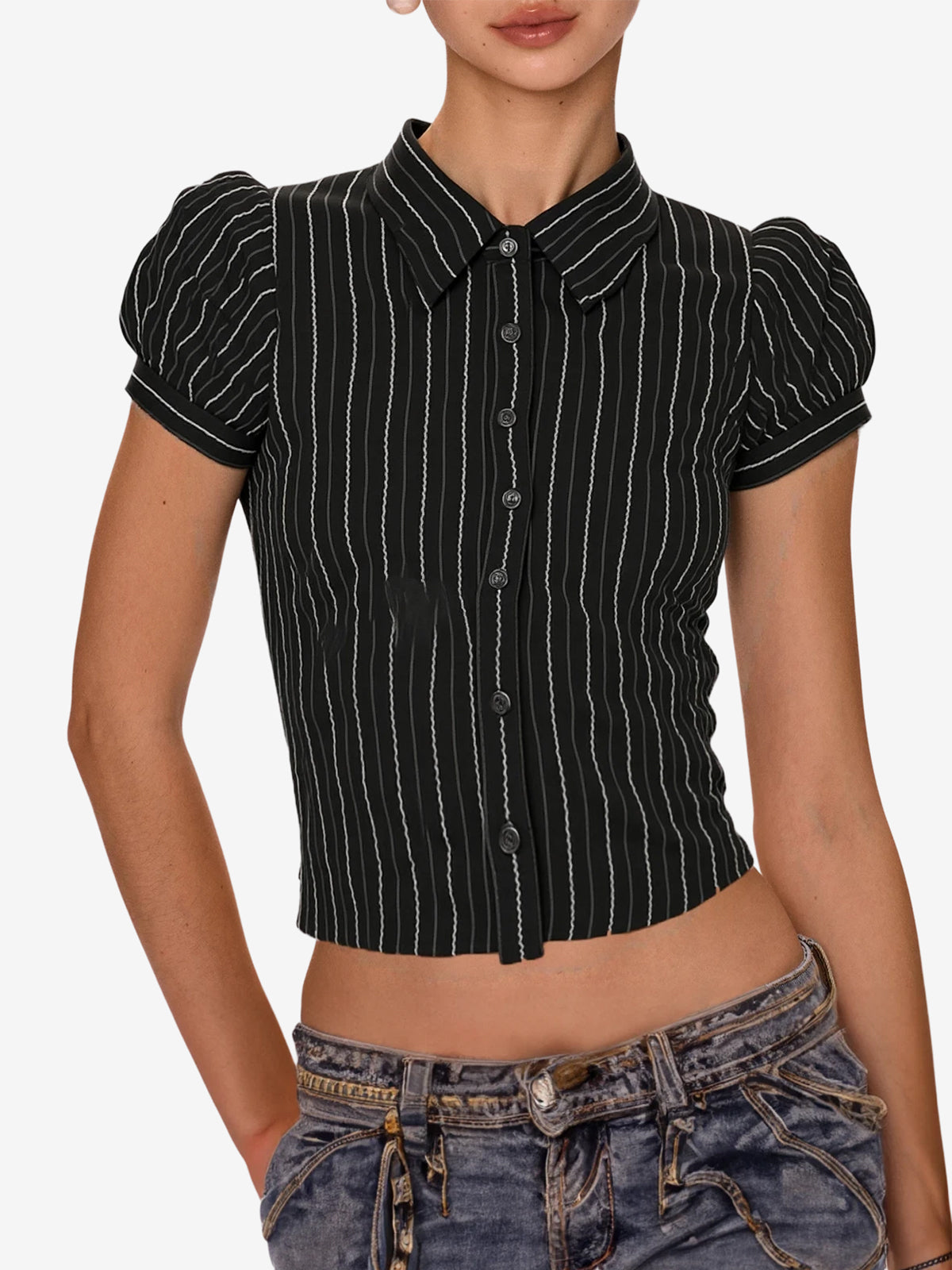 American Vintage Stripes Short Sleeves