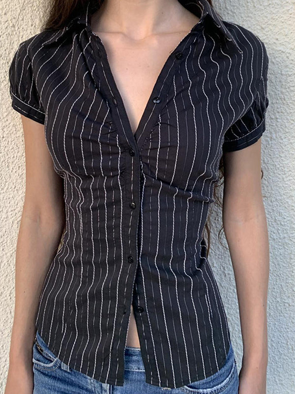 American Vintage Stripes Short Sleeves