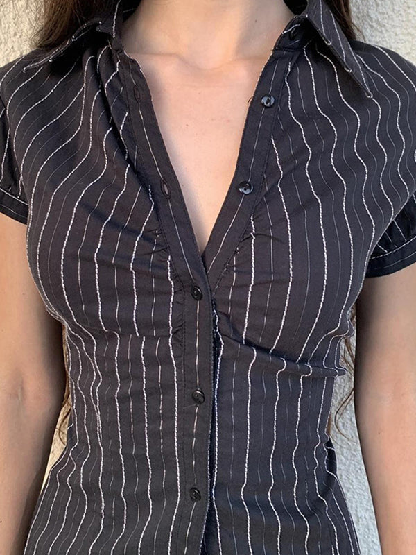 American Vintage Stripes Short Sleeves