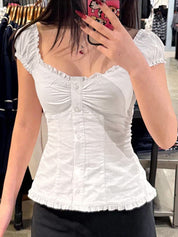 American Ballet Style Short Sleeves