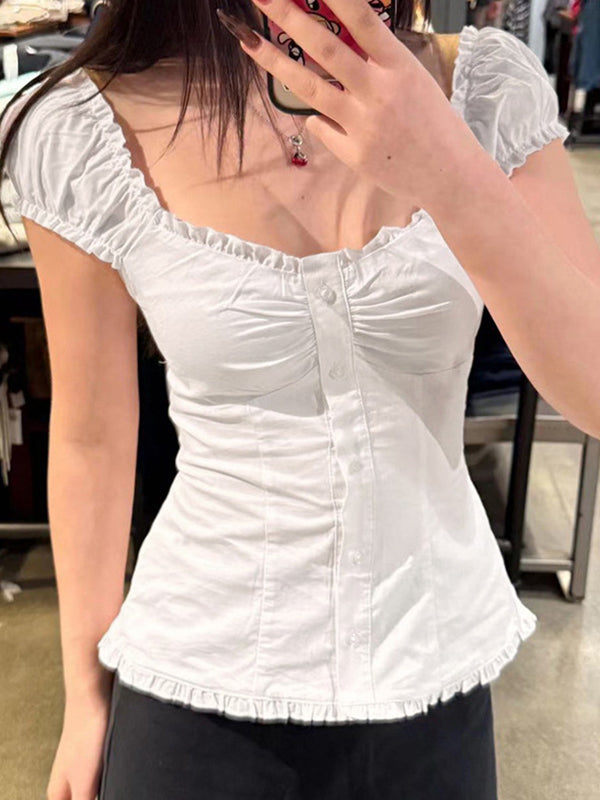 American Ballet Style Short Sleeves