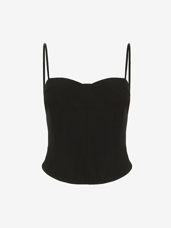 Vintage Fishbone Corset Cami Top