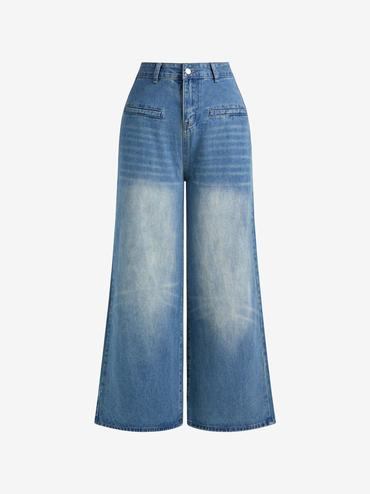 Vintage Washed Insert Pocket Boyfriend Jeans