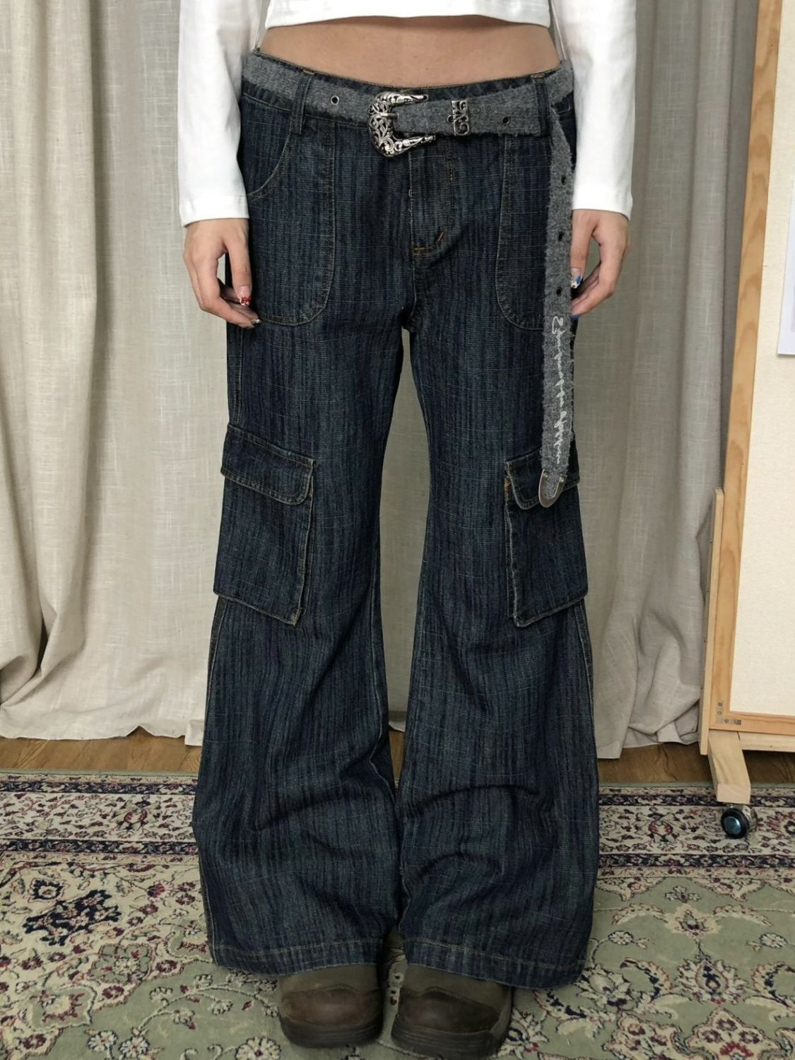 American Retro Cargo Jeans