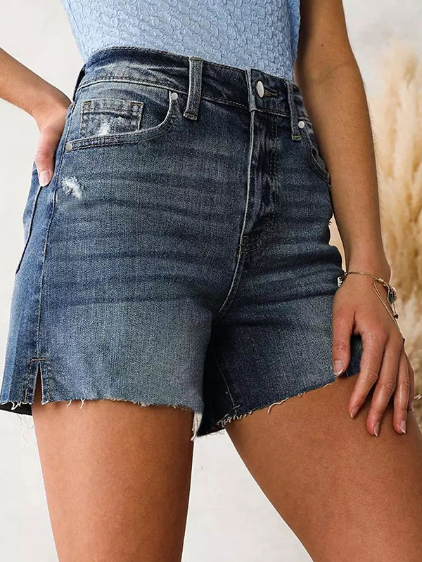 Fashion Slim Denim Shorts