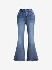 Embroidered Micro Slim Jeans
