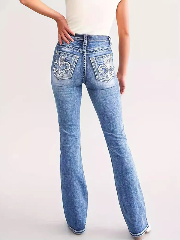 Embroidery Elements Slim Jeans