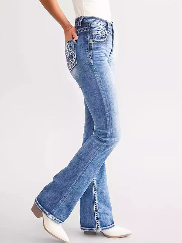 Embroidery Elements Slim Jeans