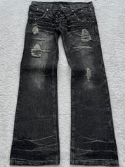 Gothic Retro Flare Jeans