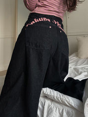 Sweet Cool Spicy Trend Boyfriend Jeans