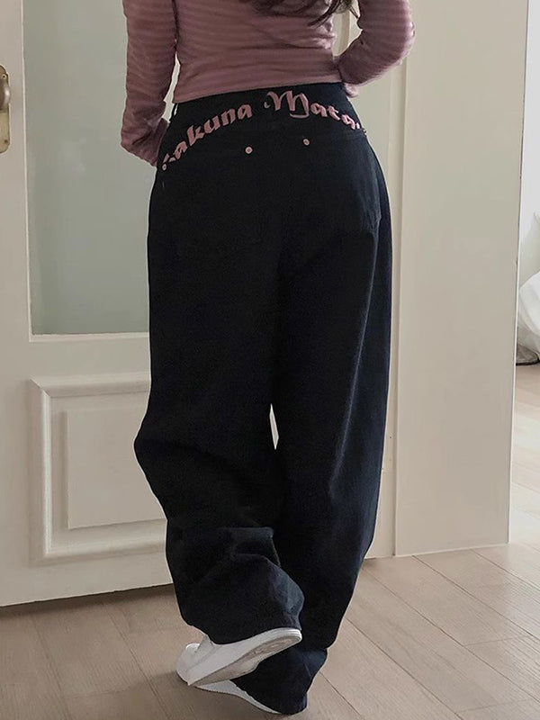 Sweet Cool Spicy Trend Boyfriend Jeans