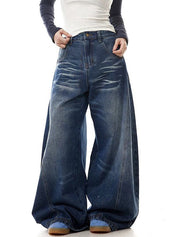 American Retro Casual Boyfriend Jeans