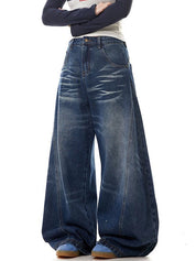 American Retro Casual Boyfriend Jeans