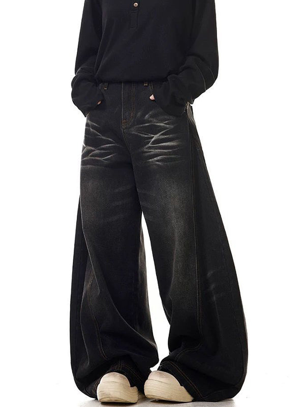 American Retro Casual Boyfriend Jeans