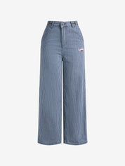 Embroidered Vintage Casual Boyfriend Jeans
