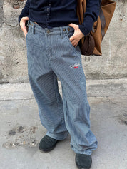 Embroidered Vintage Casual Boyfriend Jeans