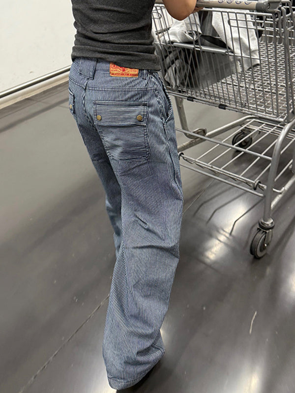Embroidered Vintage Casual Boyfriend Jeans