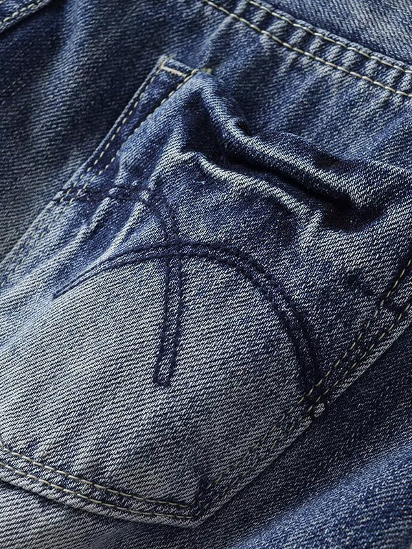 distressed Mini Skirt