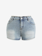American Vintage Bow Denim Shorts