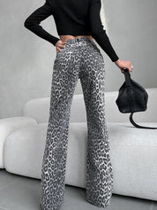 distressed Slim Straight Boyfriend Jeans