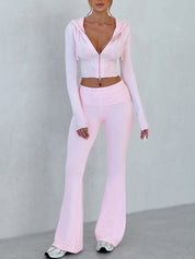 Solid Colour Slim fit Two Piece